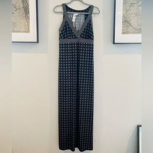 Max Studio Monochrome Patterned maxi Dress
